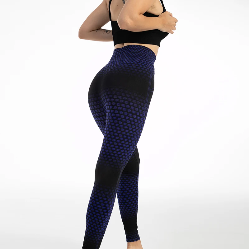 

Seamless High Waist Yoga Pants Women Leggings Mesh Printing Sports Leggings Female Workout Running Hip Push Up Fitness Pants