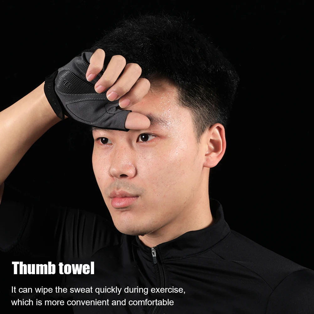 

WEST BIKING Reflective Cycling Gloves Wear Resistant Touch Screen Breathable Gloves Unisex Fitness Sport Full/Half Finger Gloves