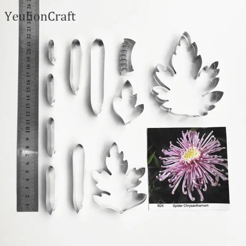 Резак для глины с хризантемой из нержавеющей стали керамические инструменты