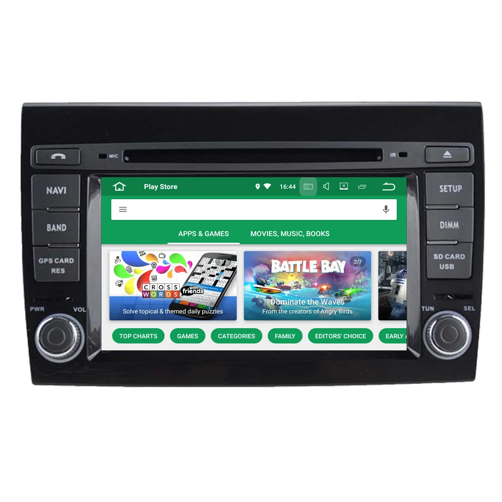 Для Fiat Bravo Brava Восьмиядерный Android 10 4G + 64G Авторадио автомобильный DVD плеер Радио