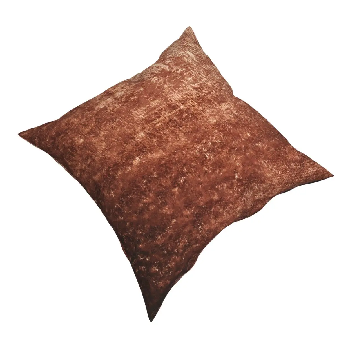 Роскошный медный квадратный чехол для подушки из полиэстера с принтом