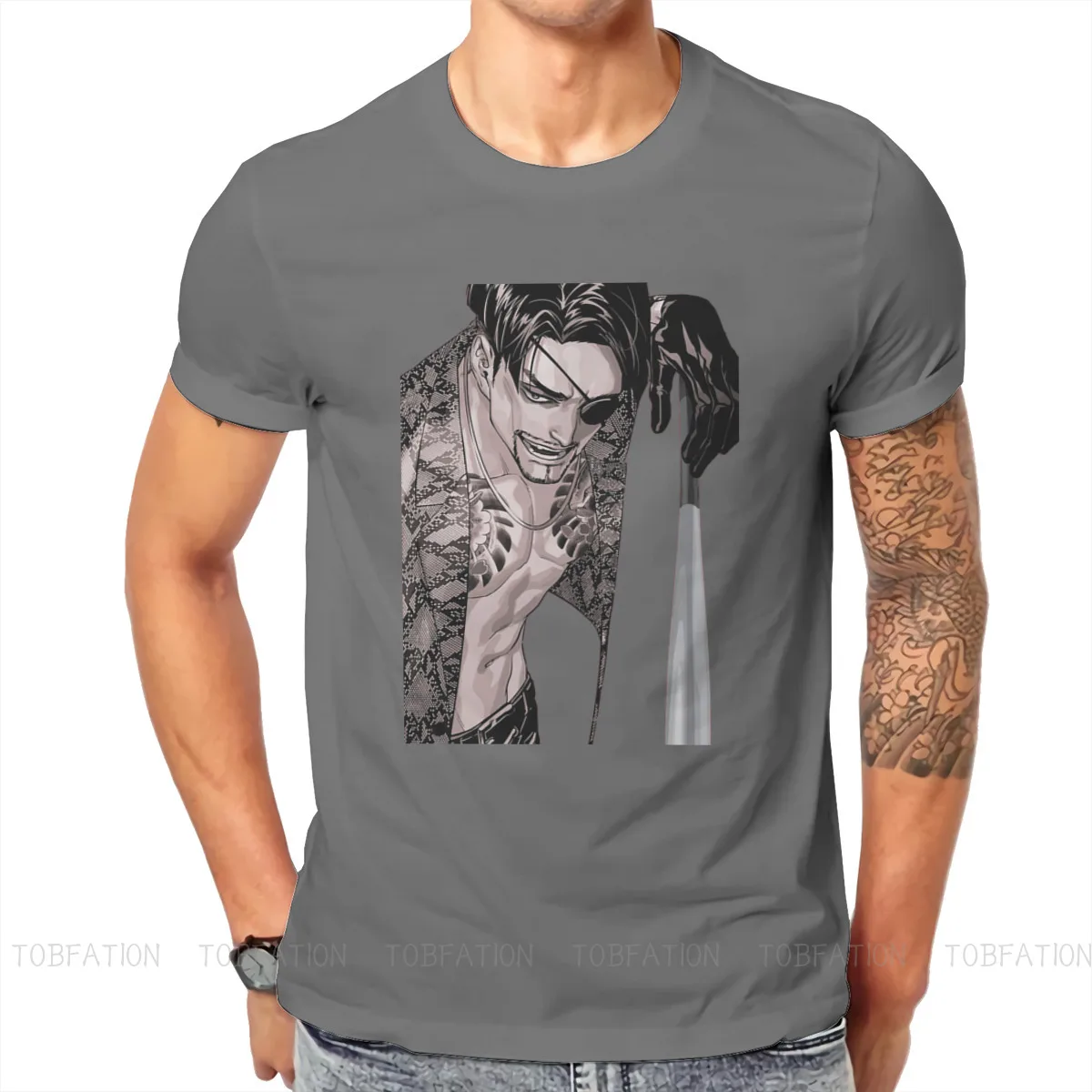 

Premium Unique TShirt YAKUZA Kenzan Dead Souls Kiryu Kazuma Haruka Game Comfortable New Design Gift Idea T Shirt Short Sleeve