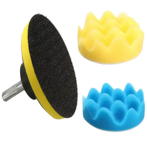 Губка Для Полировки Автомобиля 80 мм 19 шт.|Шлифовальный диск| |