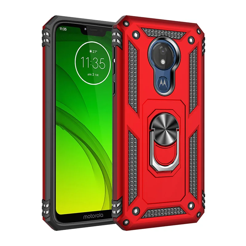 

Shockproof Armor Case For Motorola G8 Play One Macro G Stylus Power E 2020 G9 Play E7 PLUS NEW One 5G Ace Phone Back Cover Ring