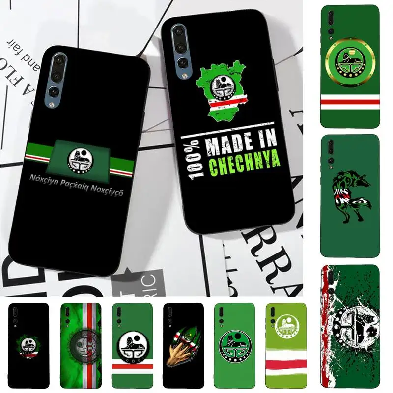 

Chechnya flag Phone Case for Huawei P30 40 20 10 8 9 lite pro plus Psmart2019