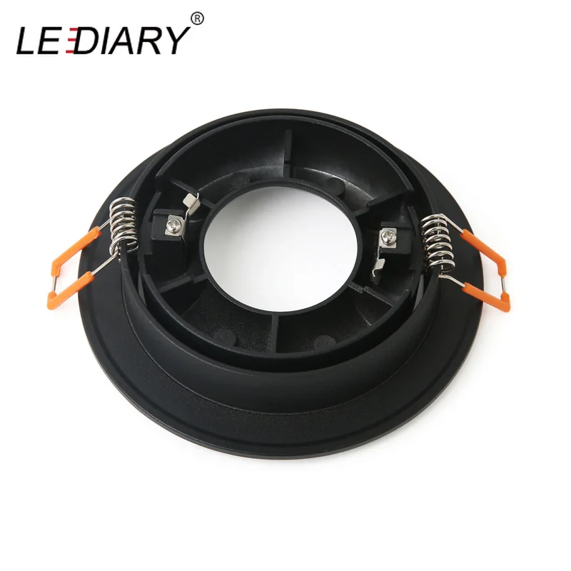 Черная Встраиваемая потолочная осветительная рама LEDIARY 10 шт./лот светодиодные