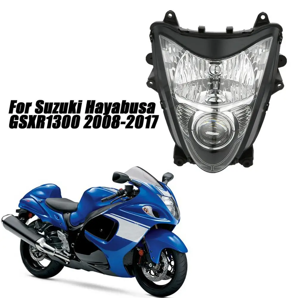 Motorcycle Front Headlight For Suzuki Hayabusa GSXR1300 GSX-R 1300 2008-2017
