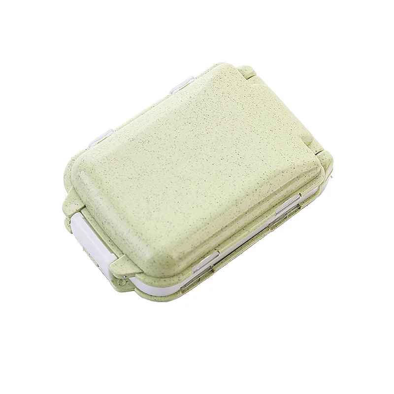 Контейнер для таблеток Mini 8 ячеек органайзер на неделю медицинских дорожный