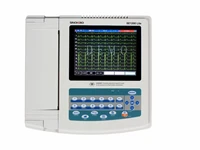 12 channel electrocardiograph ecg ekg machine portable with pc software paper