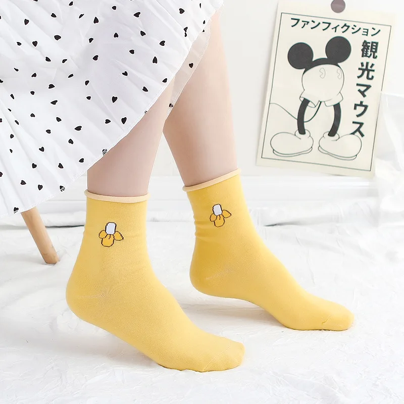 Стильная футболка с изображением персонажей видеоигр фруктовым принтом банана