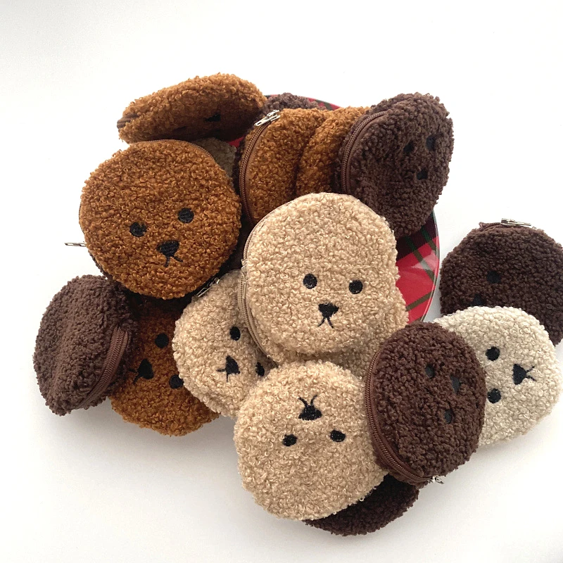 Кавайный плюшевый чехол для наушников с животными AirPods Pro3 сумка милой собакой