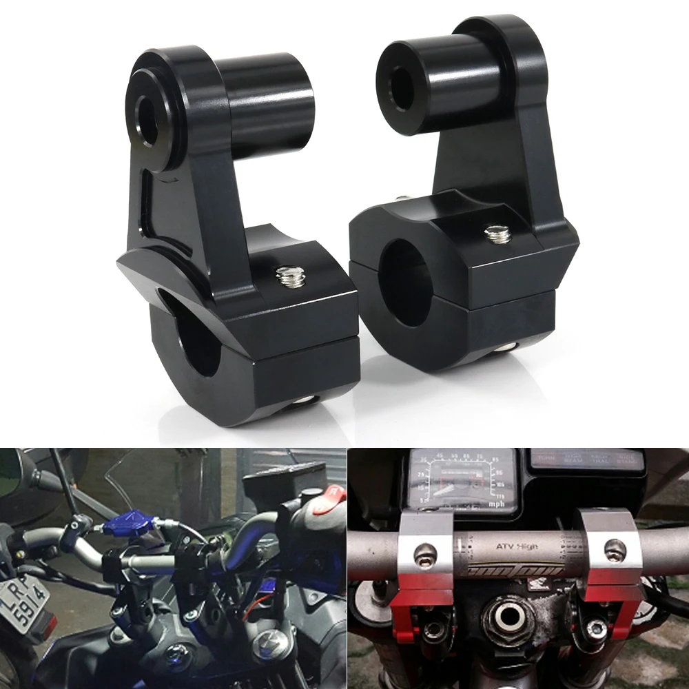 Крепление на руль 25 4 мм зажимы для жира подъемники Триумф трекстона 900 Bonneville 790