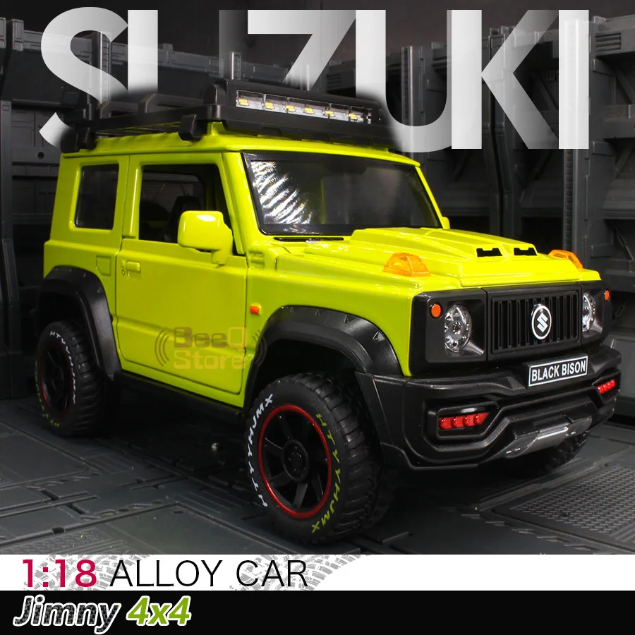 1:18 Suzuki Jimny 4x4 литая модель внедорожника из сплава 1/24 металлическая для модели