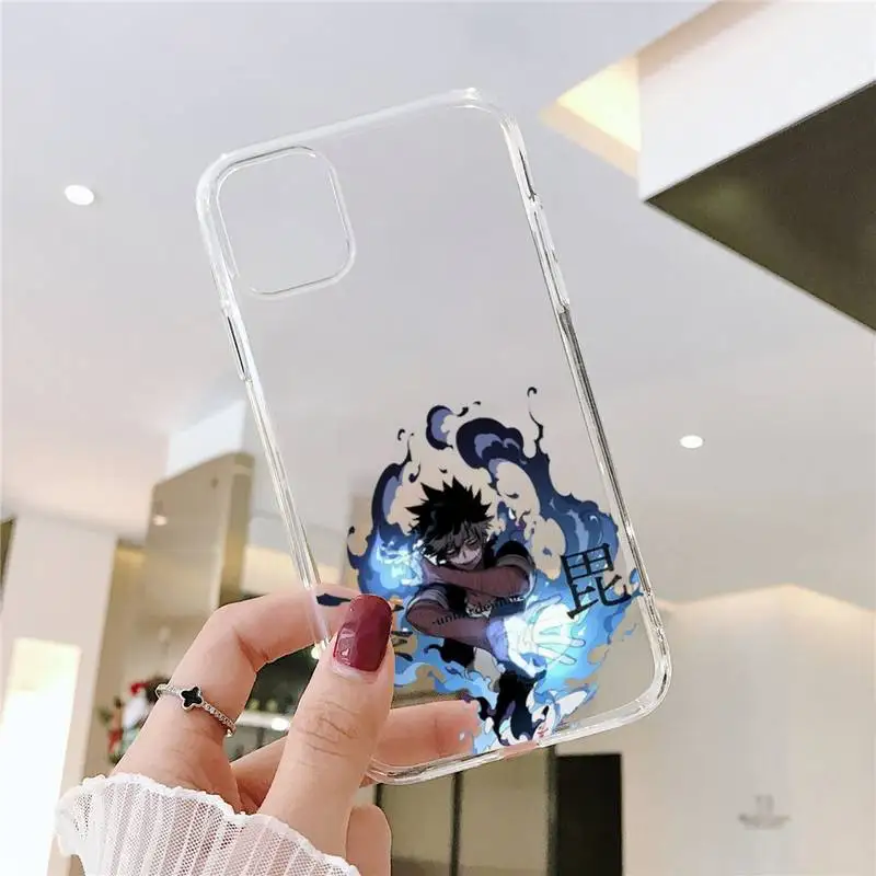 

dabi boku no hero academia Phone Case Transparent soft For iphone 5 5s 5c se 6 6s 7 8 11 12 plus mini x xs xr pro max