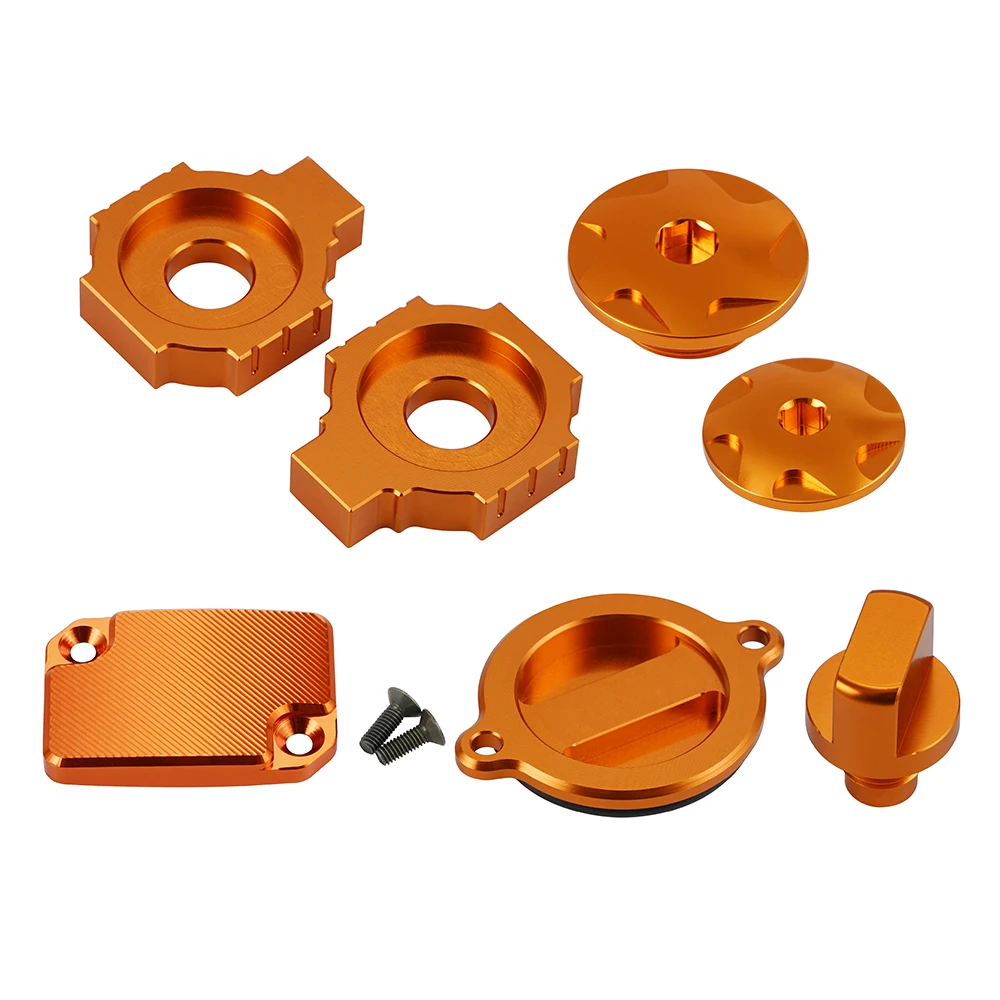 Крышка масляного фильтра CNC крышка отверстия двигателя для KTM Duke 125 200 390 2011 2012 2013 2014