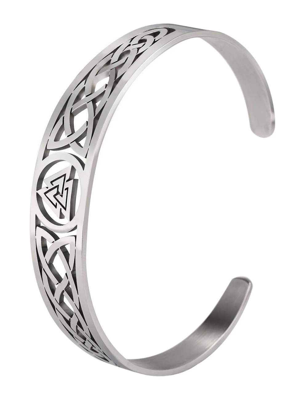 Браслет манжета из нержавеющей стали Eueavan 5 шт. Магнитный для мужчин и