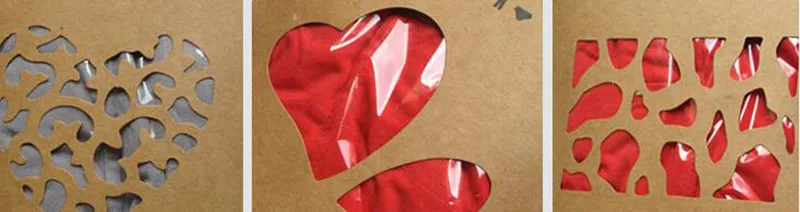 

100Pcs 12.5*18cm New Design Heart-shaped Hollowed-out Packaging Bags,Kraft Paper Underwear Packaging Bags,Natural Style