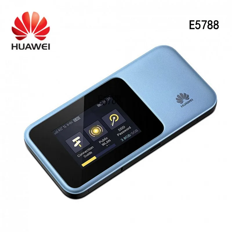 new Huawei E5788 4g lte router E5788U-96A LTE-A Pro Mifi Cat16 1Gbps speed Pocket 4G Mobile WiFi Hotspot Router nfc