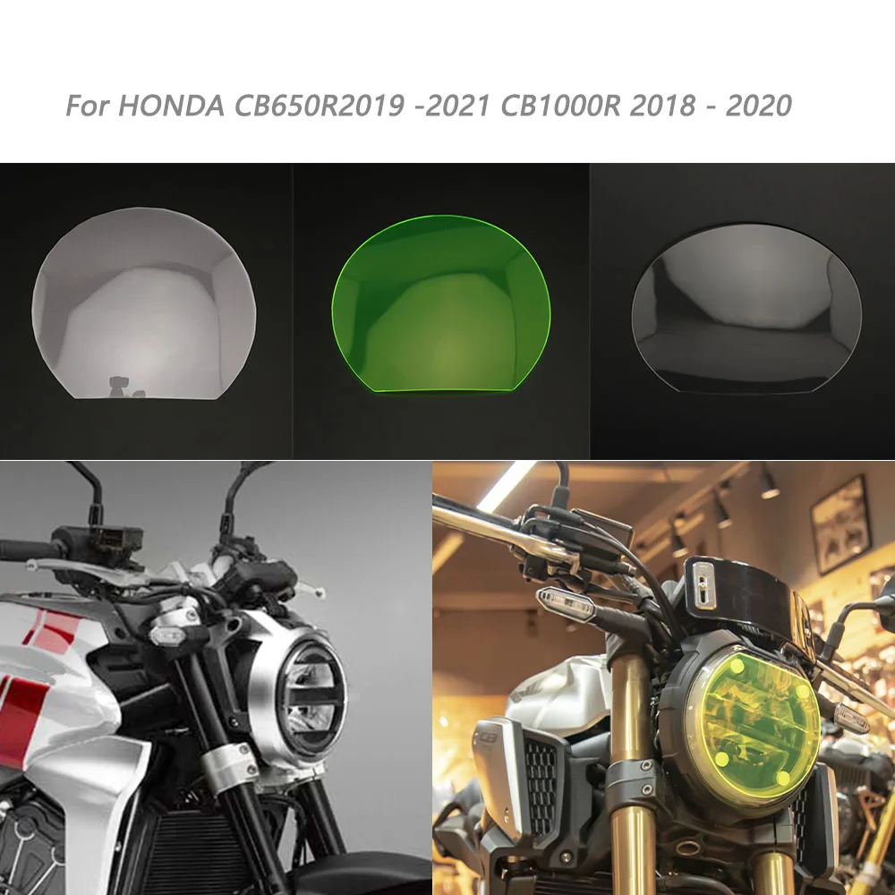 

For HONDA CB650R2019 -2021 CB1000R 2018 - 2020 motorcycle Accessories Front Headlight Guard Protector Head Light Lens Cover