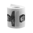 Юмористическая туалетная бумага Хиллари Клинтон, Дональд Трамп, в подарок, Шуточный рулон C1FF