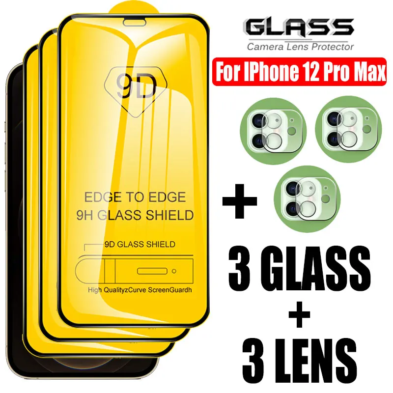 

Tempered Glass For IPhone 12 Pro Max Clear Glass Screen Protector IPhone 12 Pro 12 mini Protective Glass For IPhone 12 Pro Max