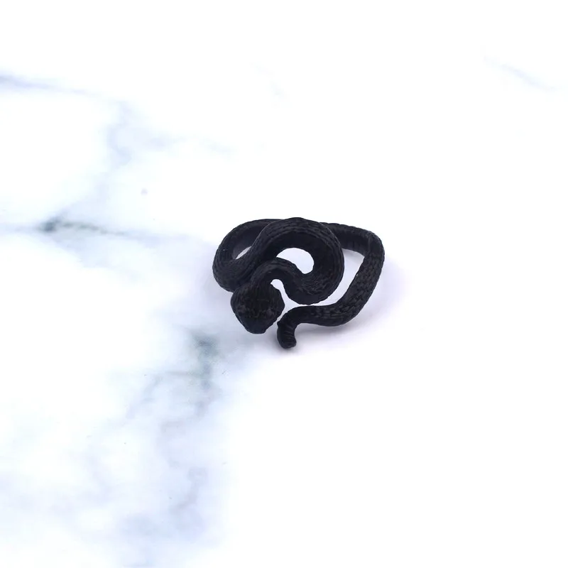 Fashion Vintage Snake Ring Set For Women Charms Joint Rings Design Men Jewelry Accessories Retro Animals Twist Bijoux | Украшения и