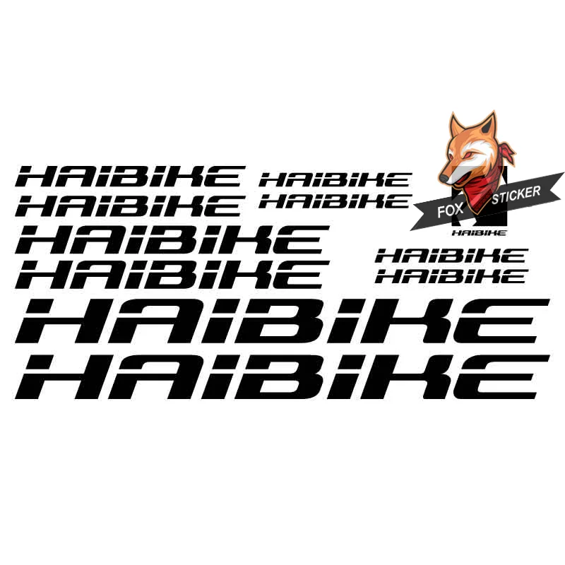 

Bicycle Frame Stickers Road Bike Mountain Bike MTB Track Bike TT Bike Cycle Decal Reflective Stickers for HAIBIKE Stickers