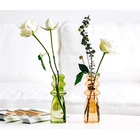 Цветочная ваза для украшения стола для гостиной стеклянная ваза Флер настольная Террариум стеклянные контейнеры ручная работа настольная ваза в скандинавском стиле