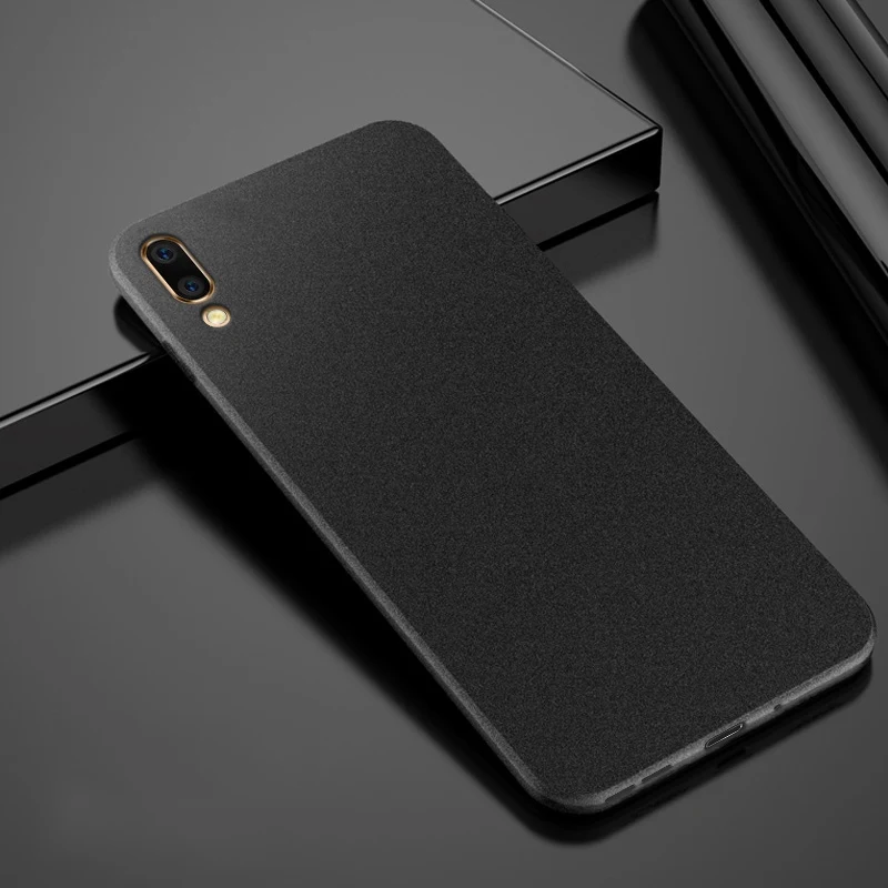 Black UPaitou чехол для телефона Vivo V17 Neo V15 V11 Pro V11i Y97 Z5X Z3i Z3 Чехол Мягкий матовый ультра тонкий чехол для V17 Pro Чехол Neo - Цвет: Black