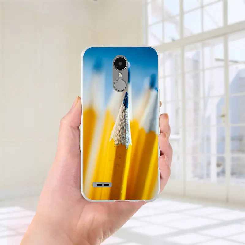 Силиконовый чехол для телефона из мягкого ТПУ с рисунком LG V10 V20 V30 G2 G3 мини G4 G5 G6 K4 K7