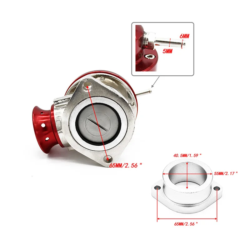 Универсальный Алюминий RS Тип противоударный клапан регулируемый 25PSI ДФ Turbo |