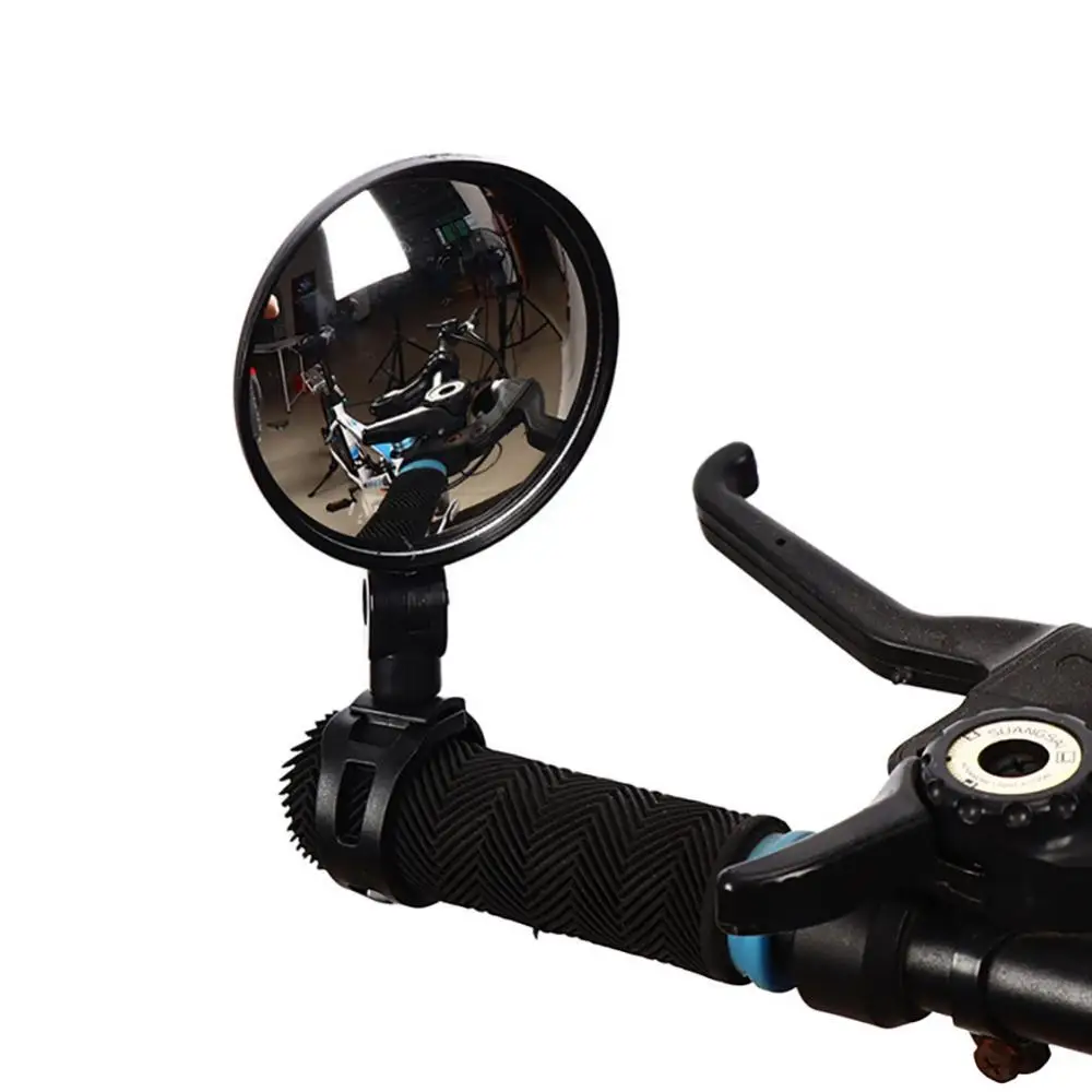 

MTB Bike Bicycle Handlebar Mount Round Rearview Mirror Safety Cycling Equipment