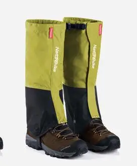 Yellow Naturehike походные гетры на открытом воздухе водонепроницаемые походные горные охотничьи треккинговые пустынные водонепроницаемые походные гетры анти-слеза для обуви - Цвет: Yellow