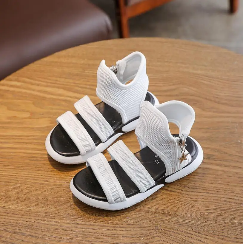 Сандалии детские спортивные удобная летняя обувь для мальчиков и девочек модные