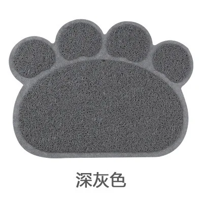 Коврик с рисунком лапы для домашних животных кошки гнезда туалета нескользящая