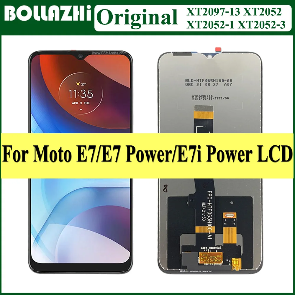 Оригинальный ЖК-дисплей E7 для Motorola Moto Power с сенсорным дигитайзером в сборе E7i Display