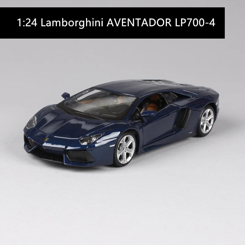 LP700-4 Maisto 1:24 Lamborghini Evanta, LP700-4, сплав, гоночный автомобиль-трансформер, модель автомобиля, моделирование, украшение автомобиля, коллекция, Подарочная игрушка - Цвет: LP700-4