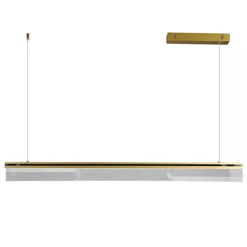 Современная светильник шная однолинейная люстра Минималистичная лампа для