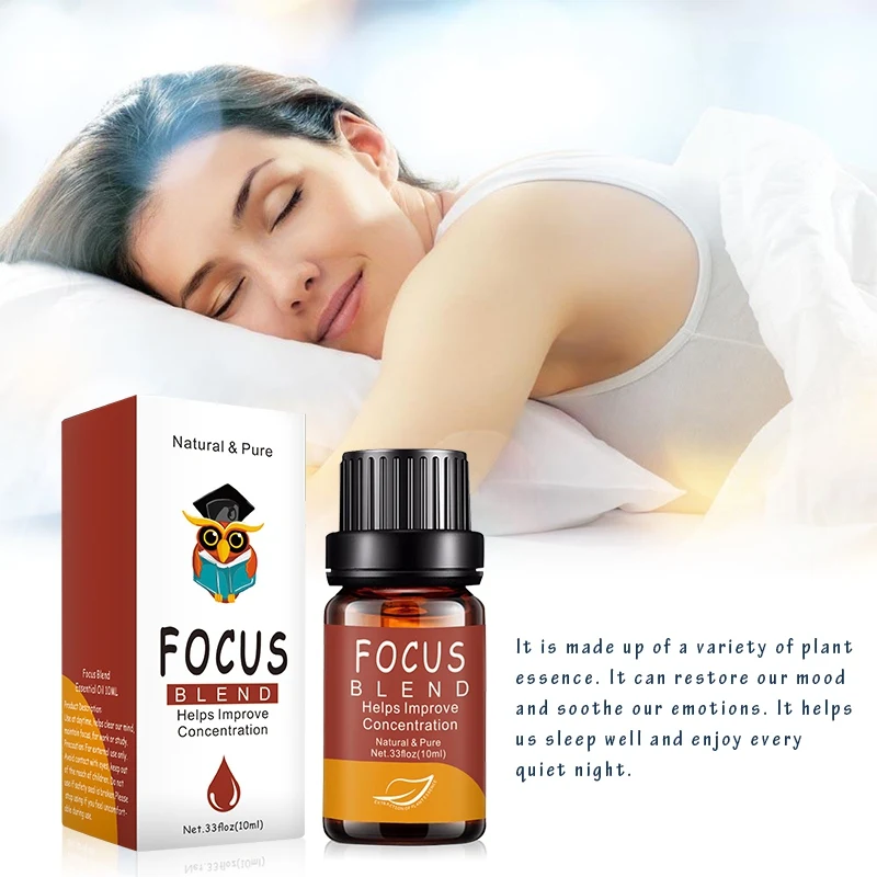 Улучшение фокуса 10 мл эфирные масла чистый живой цветок эфирное масло для