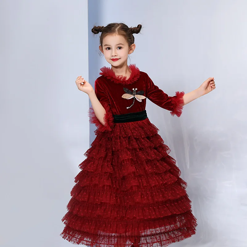 Костюм принцессы на Хэллоуин для родителей и детей осенний наряд мамы дочки