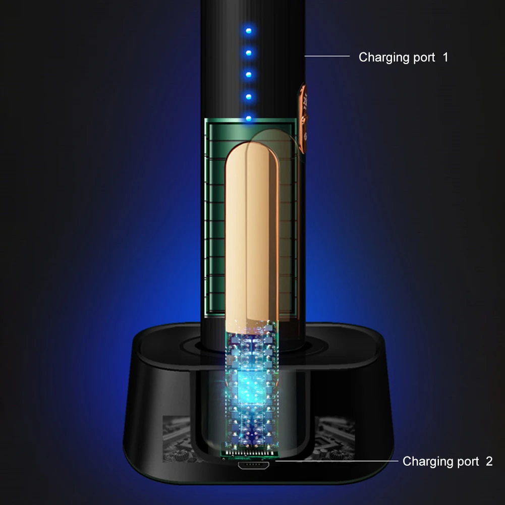 

USB Rechargeable Summer Fly Swatter Trap Flies Insect 1200mAh 2 in 1 LED Electric Mosquito Swatter Silent Zapper Killer Insect