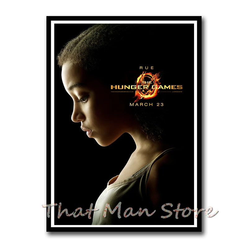 Постеры с принтом из бумаги белым покрытием Голод-игры 3 стеновых стикеров