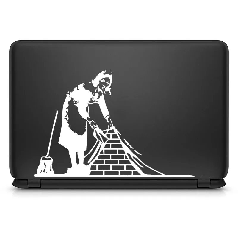 Maid Cleaning Laptop Sticker for Macbook Pro 16&quot Air Retina 11 12 13 15 inch Dell Vinyl Mi Mac Book Skin 15.6&quot HP Notebook Decal |