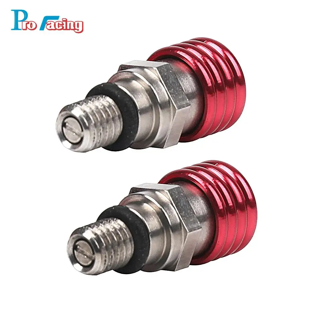 Универсальный рельсовый клапан для воздушной вилки M5 Honda Kawasaki Yamaha Suzuki Gas CR CRF YZ YZF WRF