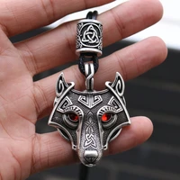 viking rune necklace nordic myth triangle knot pendant goat prince charming hammer necklace wholesale dropshipping