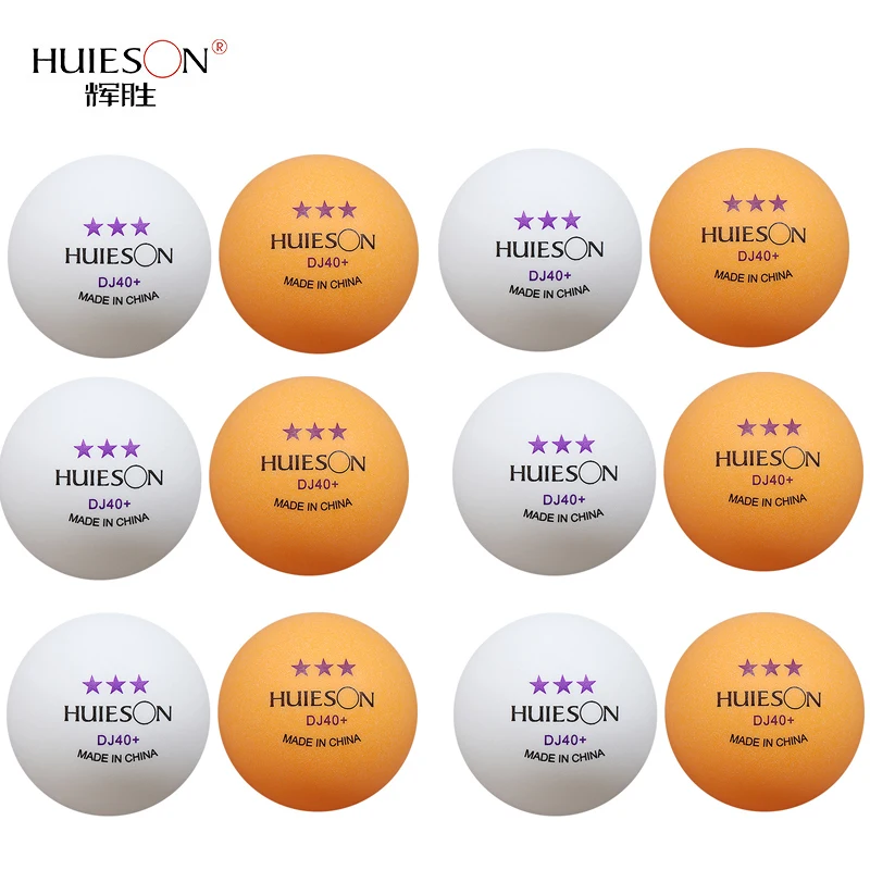 

3-Stars Professional DJ40+ New Material 2.8g Table Tennis Ping Pong Ball White Orange Amateur Advanced Training Competition Ball