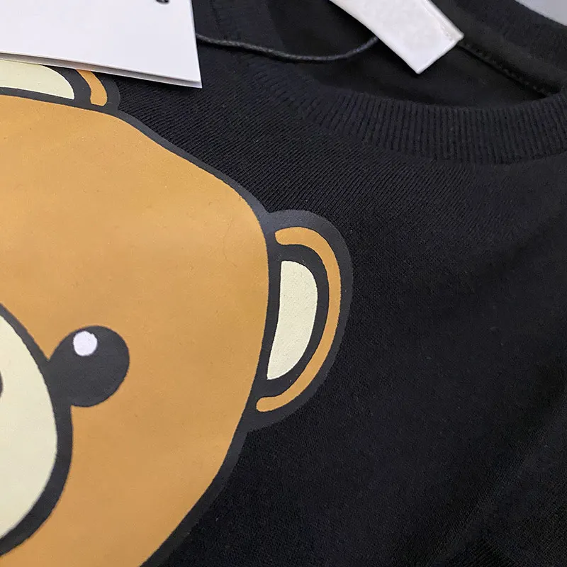 

Summer Children Clothing Boys T Shirt Cotton Cartoon Bear Short Sleeve T-shirt Kid Boy Casual Cute T-shirt 2-8Years Shirt