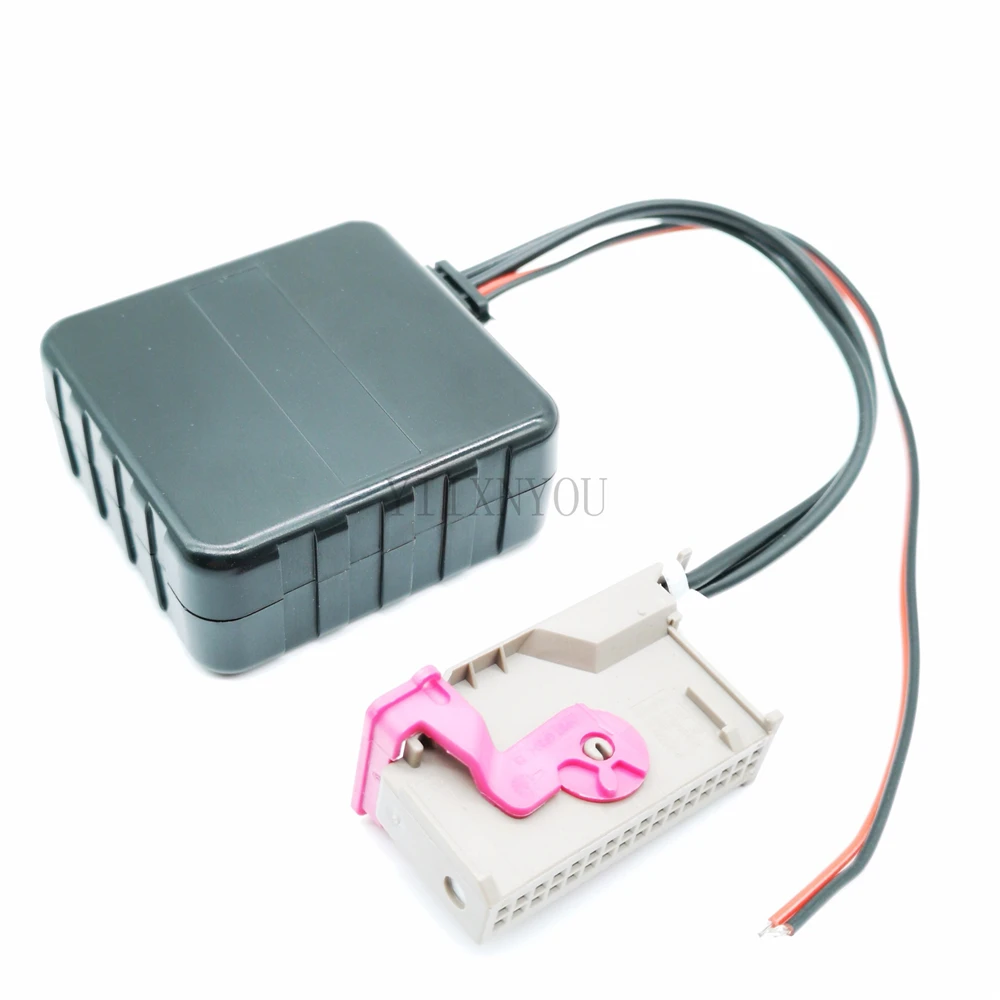 32 Pin Автомобильный bluetooth-комплект модуль AUX вход аудио кабель адаптер для Audi A3 A4 A6 A8 TT R8 RNS-E
