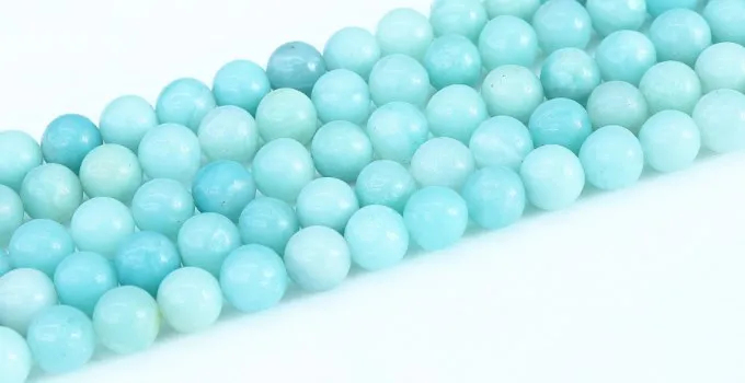 

Natural Malachite blue Stone Round Spacers Loose Beads For Jewelry Making DIY Bracelets Necklace Accessories