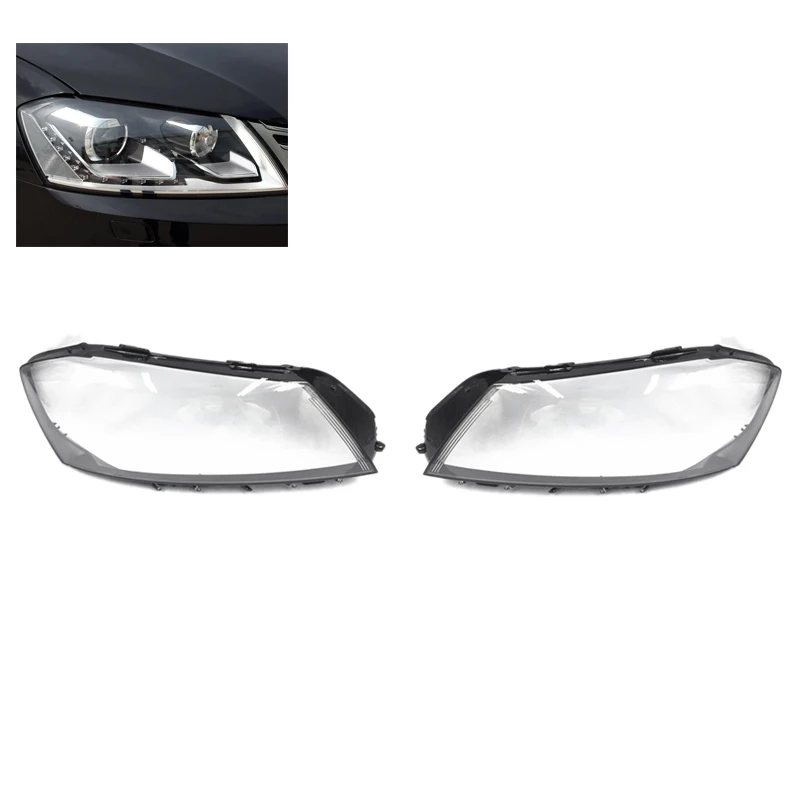 Автомобильные прозрачные фары Крышка объектива Замена оболочка для Passat B7 2011 2012